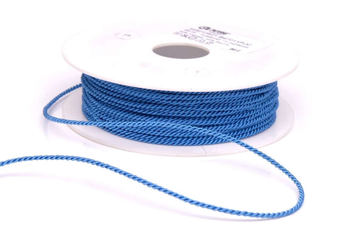 Kroucená šnůra atlasová šíře 2mm