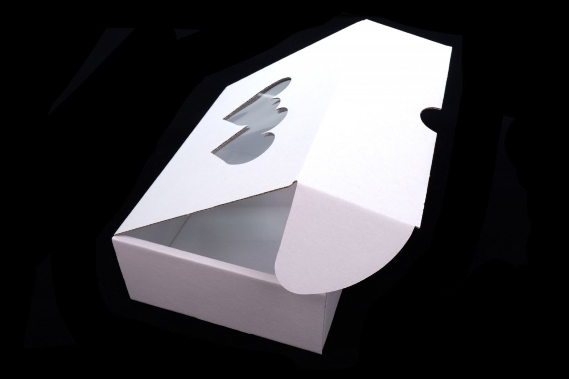 Dárková krabička 190x150x65mm bílá