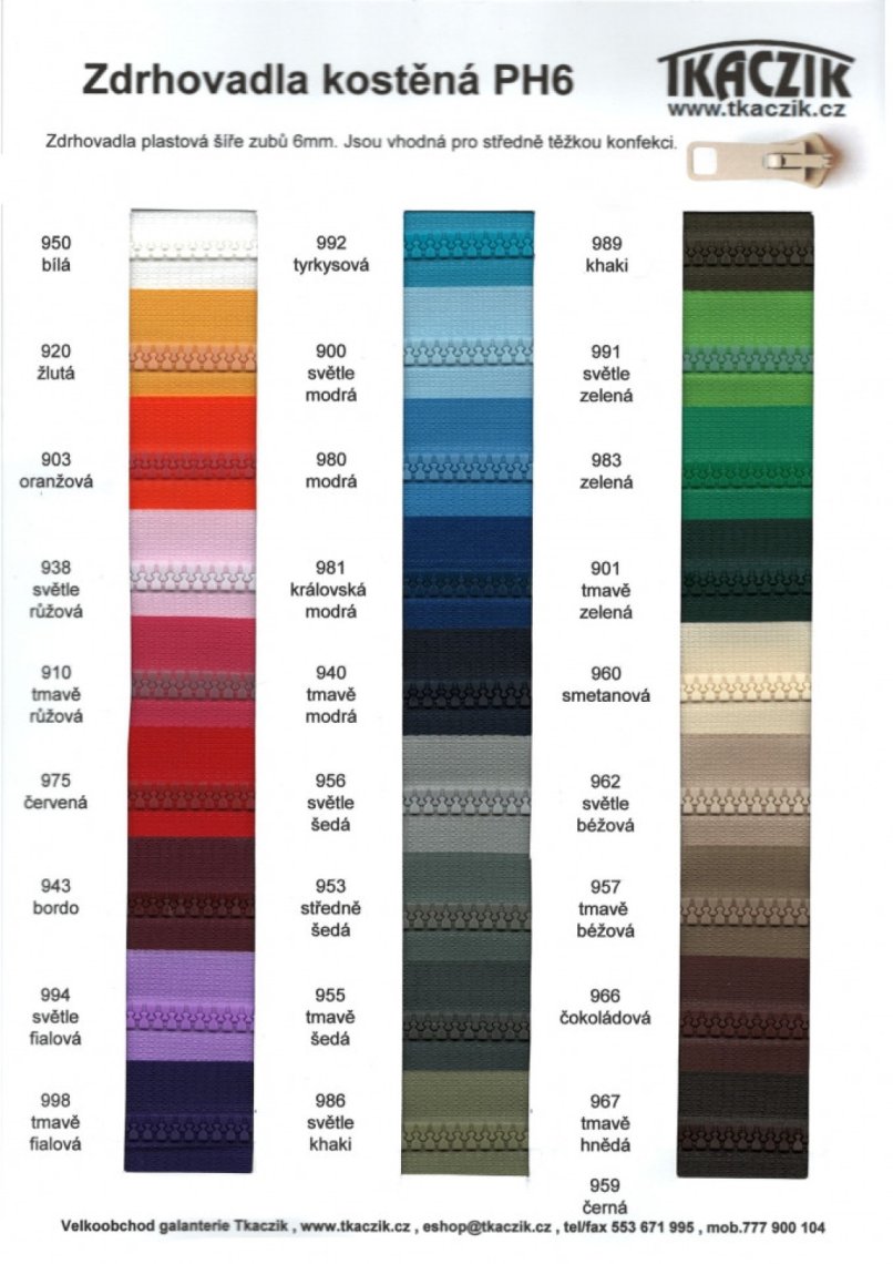 Zdrhovadlo kostěné PH6 55cm dělitelné