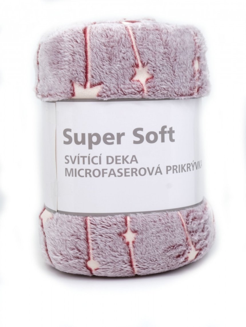 Deka svítící 150x200cm vzor 2