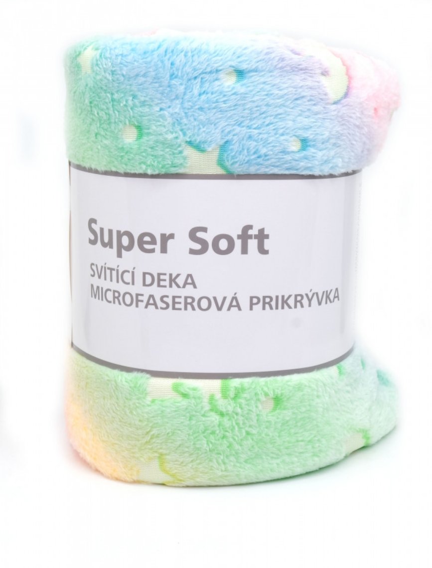 Deka svítící 150x200cm vzor 1