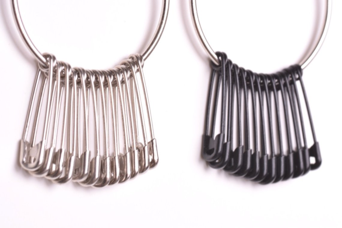 Spínací špendlík vel.3/0 délka 19mm svazek 12ks