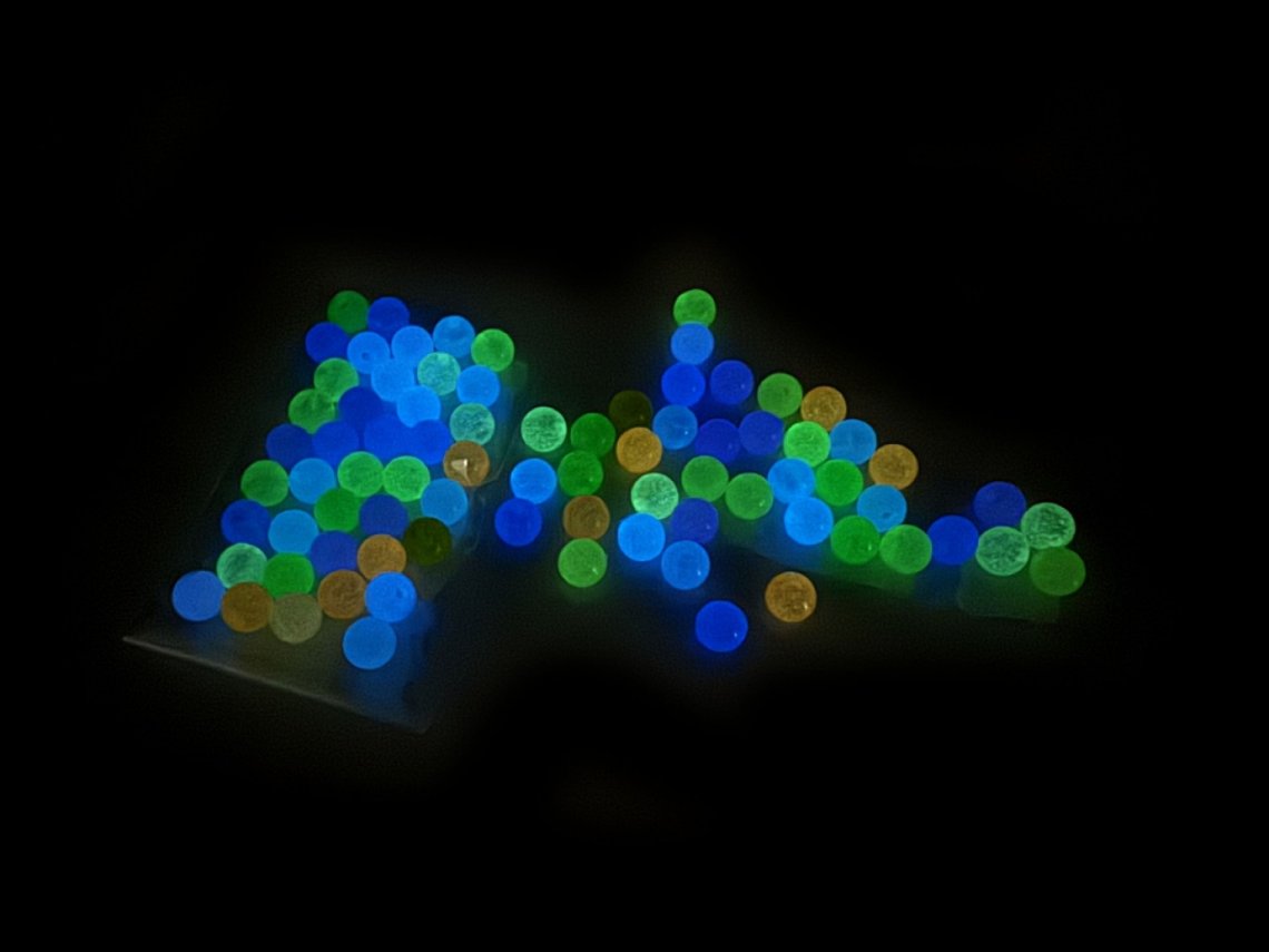 Korálky ozdobné 775 vel.8mm balení 10g 