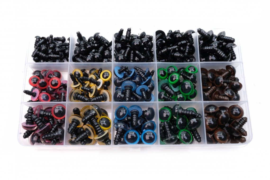 Bezpečnostní oči sada 300 ks