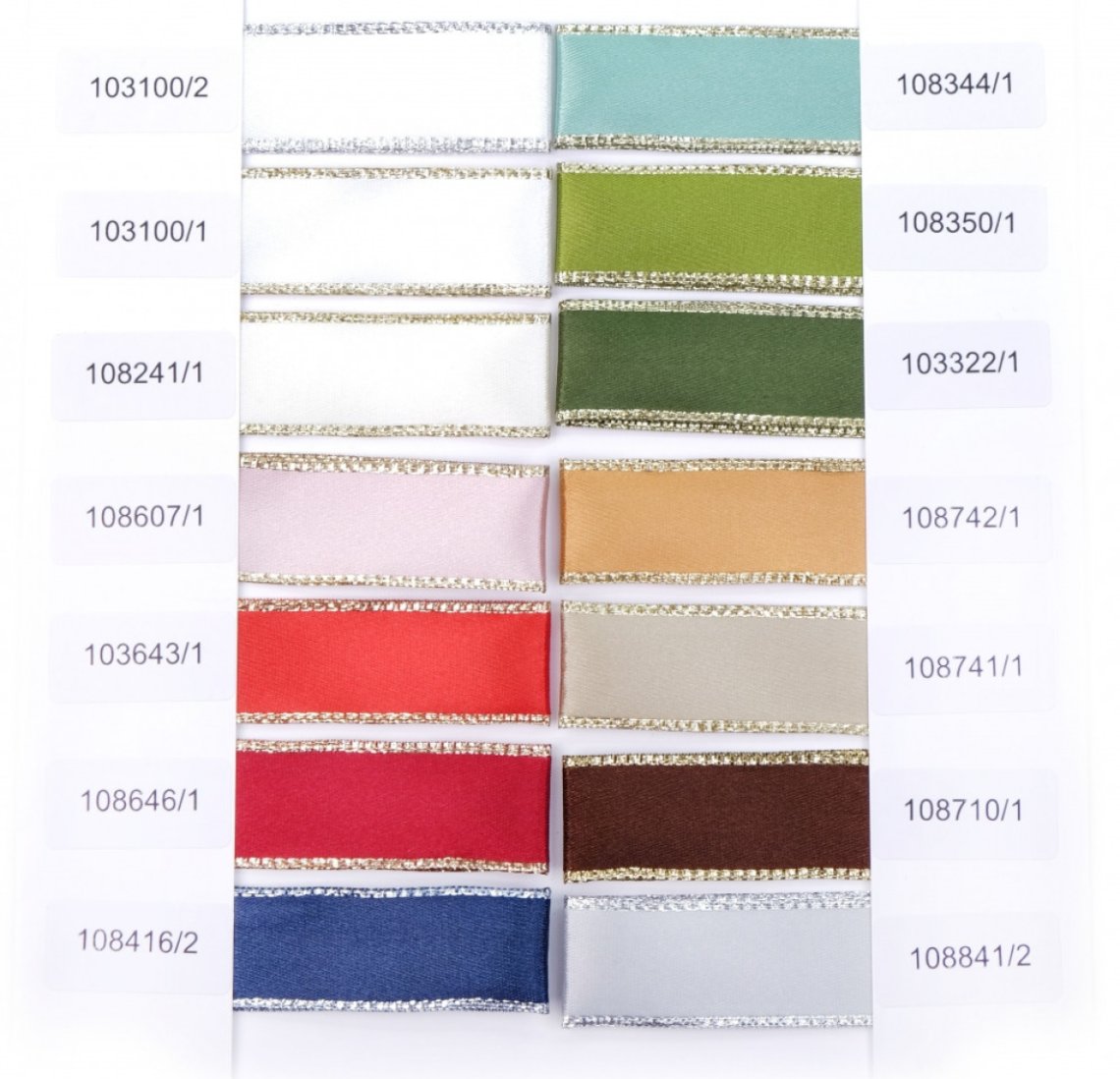 Stuha atlasová oboulící s drátkem 405 šíře 24mm