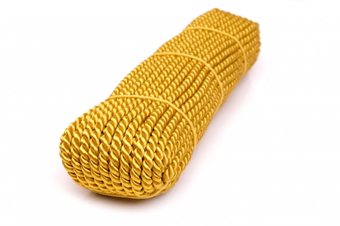 Kroucená šnůra atlasová šíře 5mm