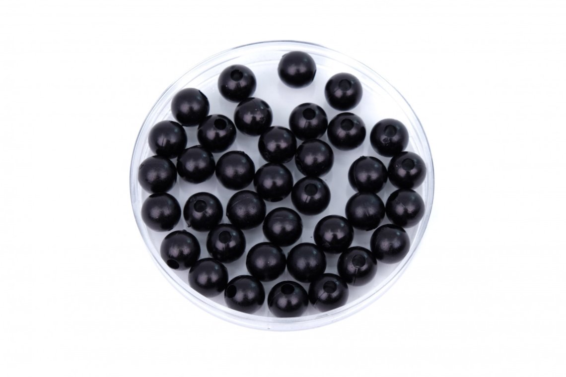 Korálky plastové PERL 10g vel.8mm