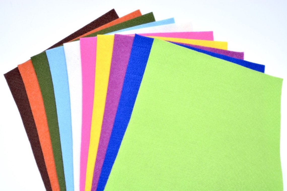 Dekorativní látková plsť - filc 20x30cm GAM