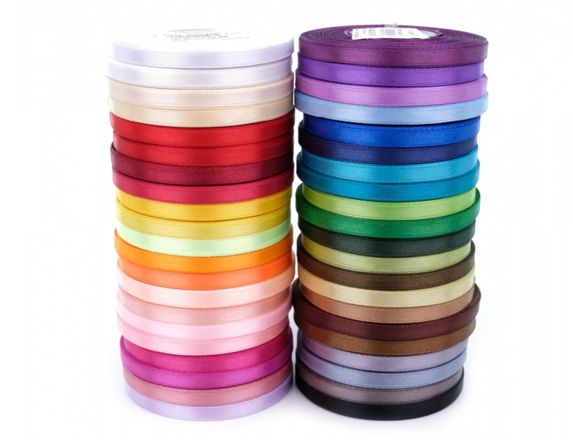 Stuha atlasová šíře 12mm návin 27m