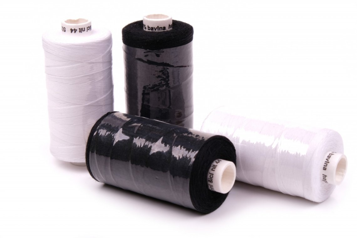 Nitě BAVLNA 10x2x2 návin 500m