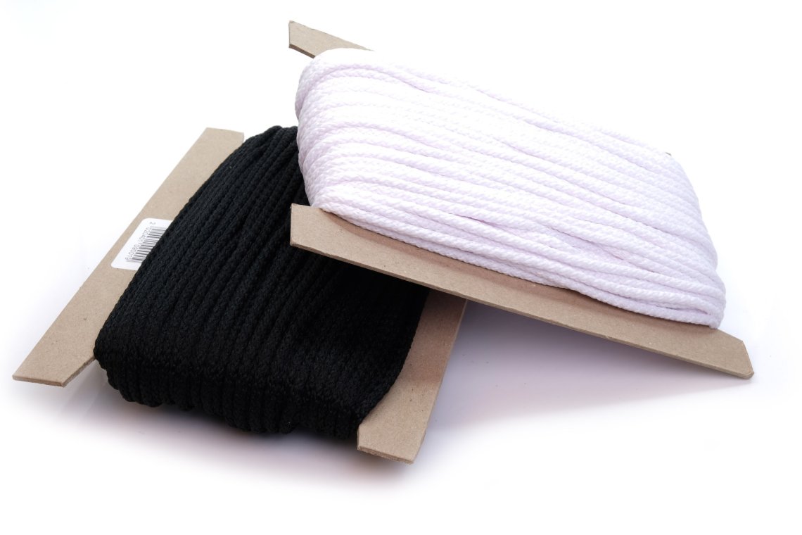 Šnůra oděvní PES 6mm