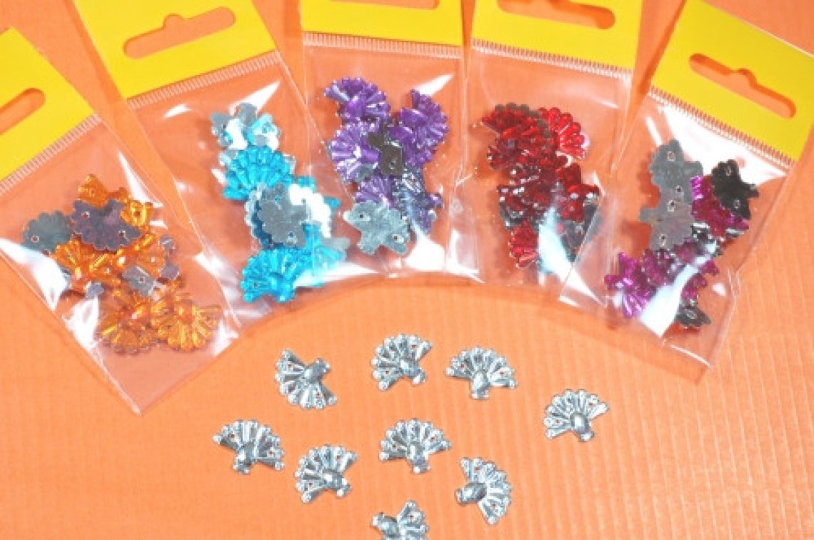 Našívací ozdoba 364 vel.17mm balení 2g