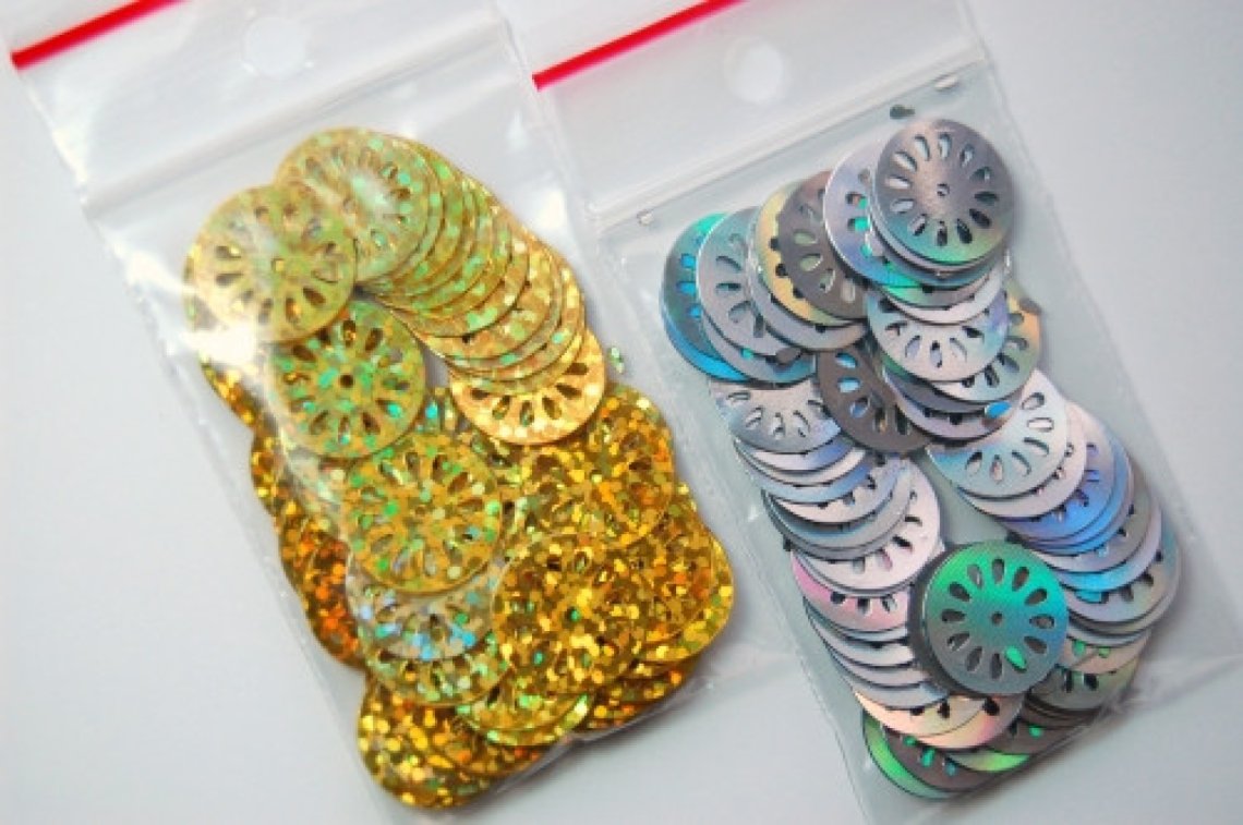 Flitry sypané 707 vel.14mm, balení 3g