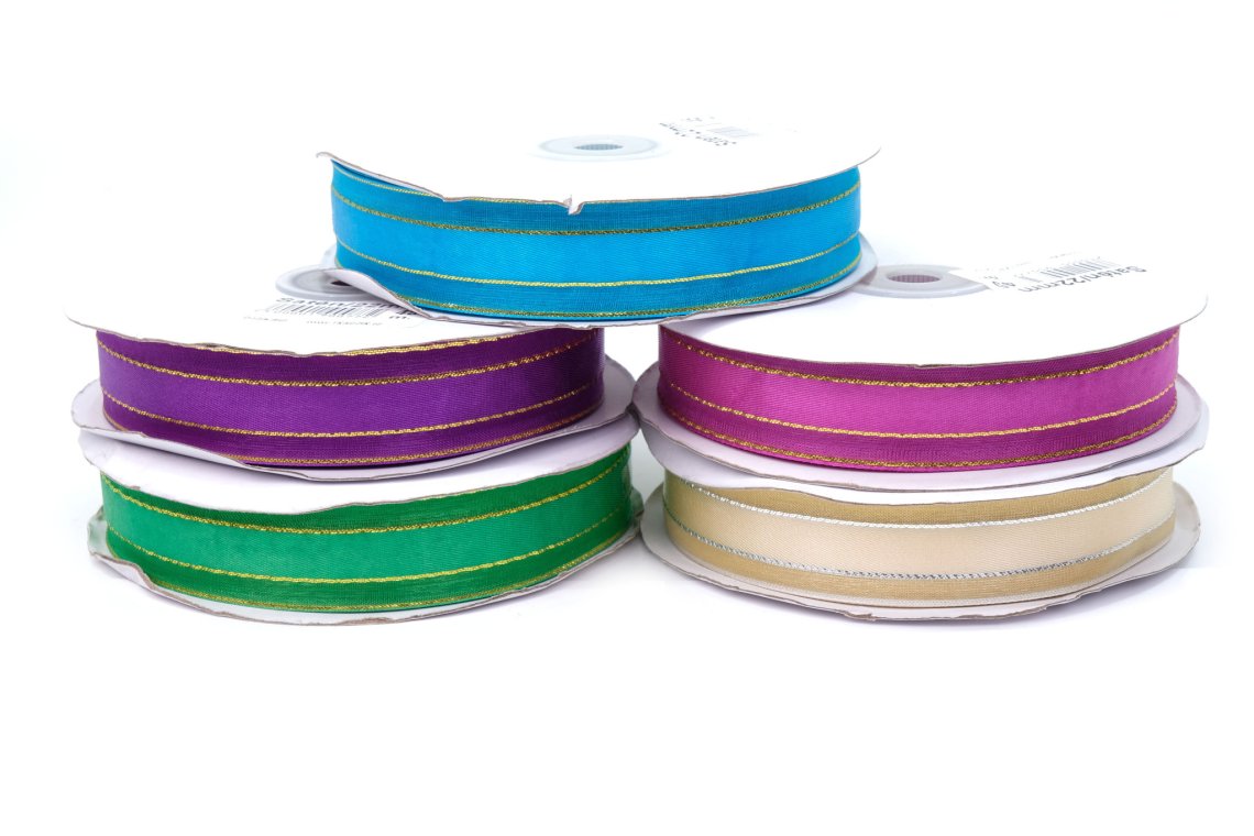 Stuha saténová s monofilem + rexor šíře 22mm