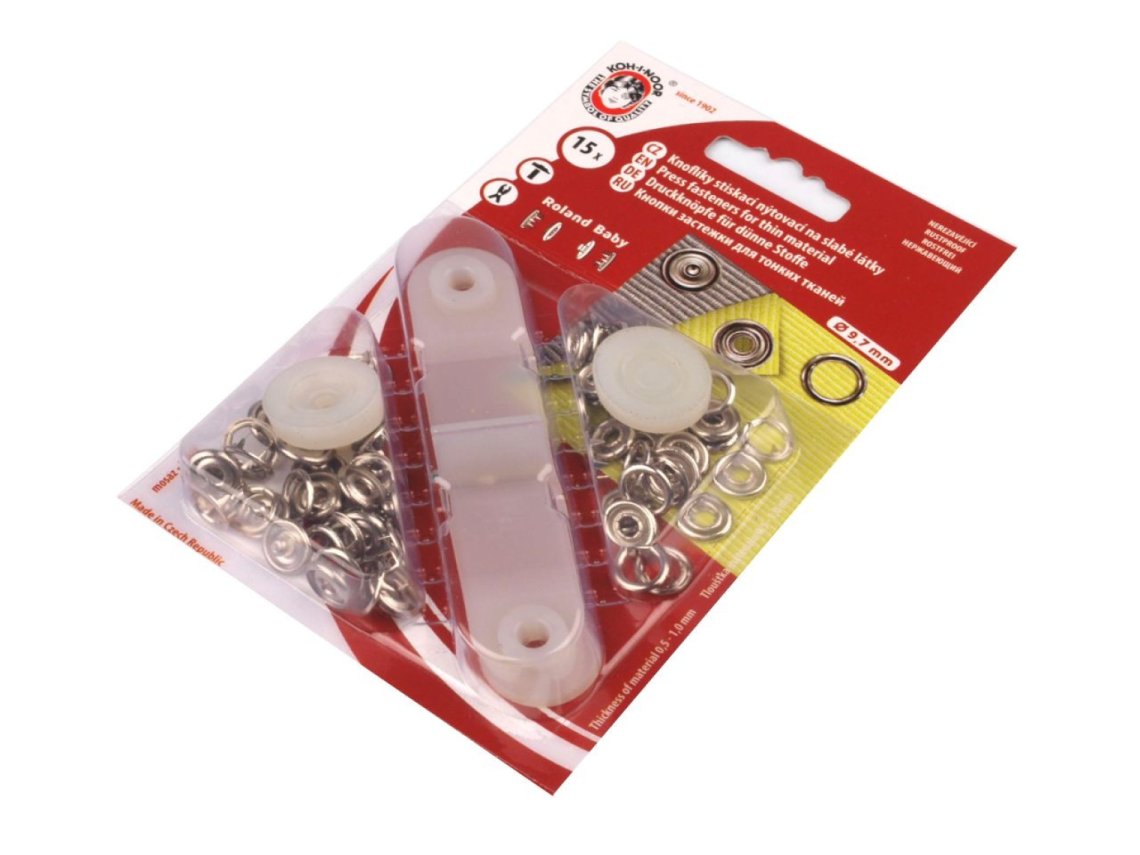 Roland Baby Ø10mm karta 15ks NIKL