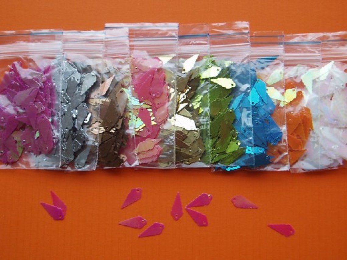 Flitry sypané 716 vel.15mm, balení 3g