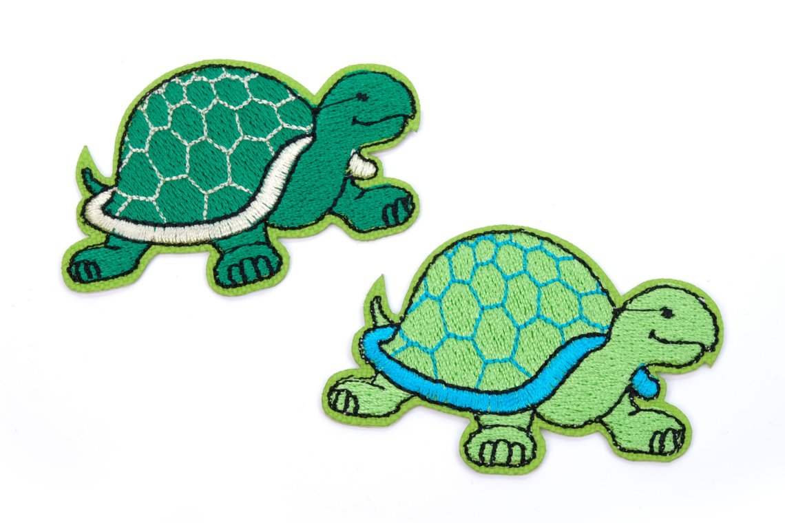 Aplikace nažehlovací 4045 želva vel.6x4cm