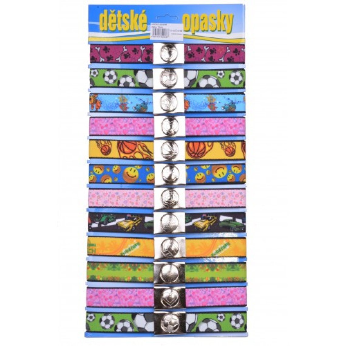 Dětský opasek šíře 3cm se sponou potisk délka 70cm