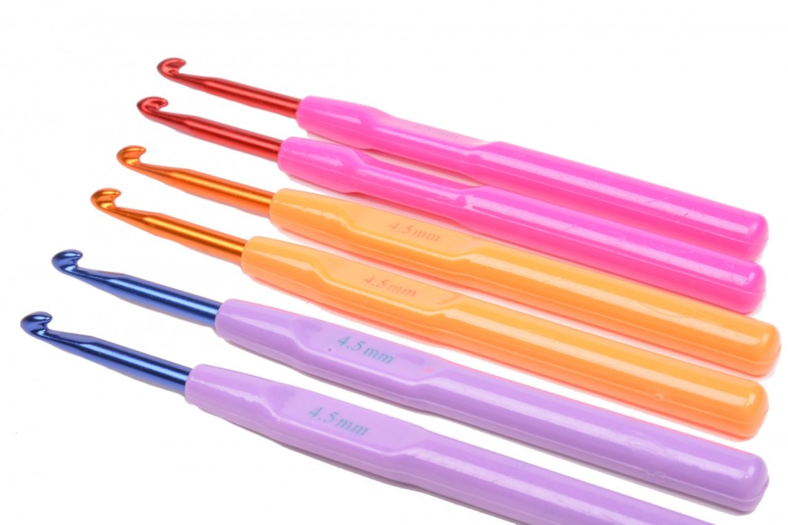 Pletací háček s ručkou SHUMA