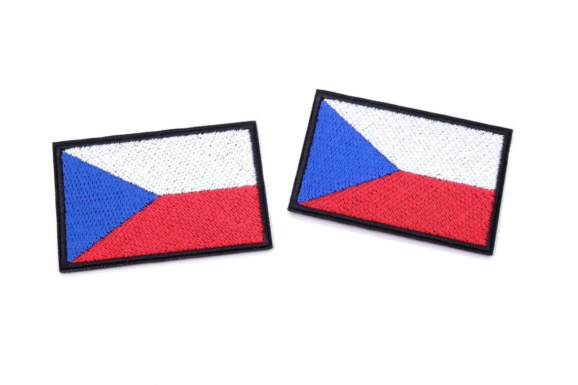 Aplikace nažehlovací 4254 vlajka vel.4x6 cm