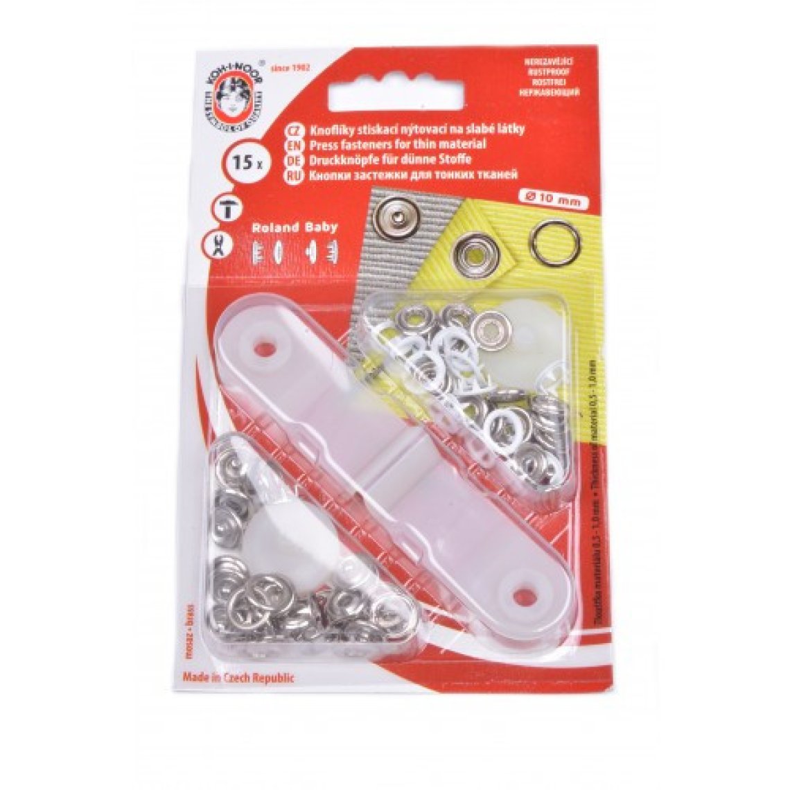 Roland Baby Ø10mm karta 15ks LAK