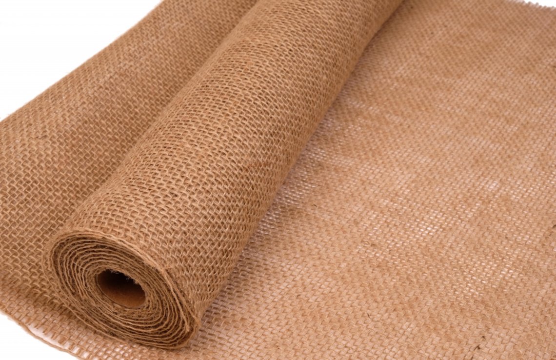 Juta přírodní šíře 50cm návin 4,5m režná