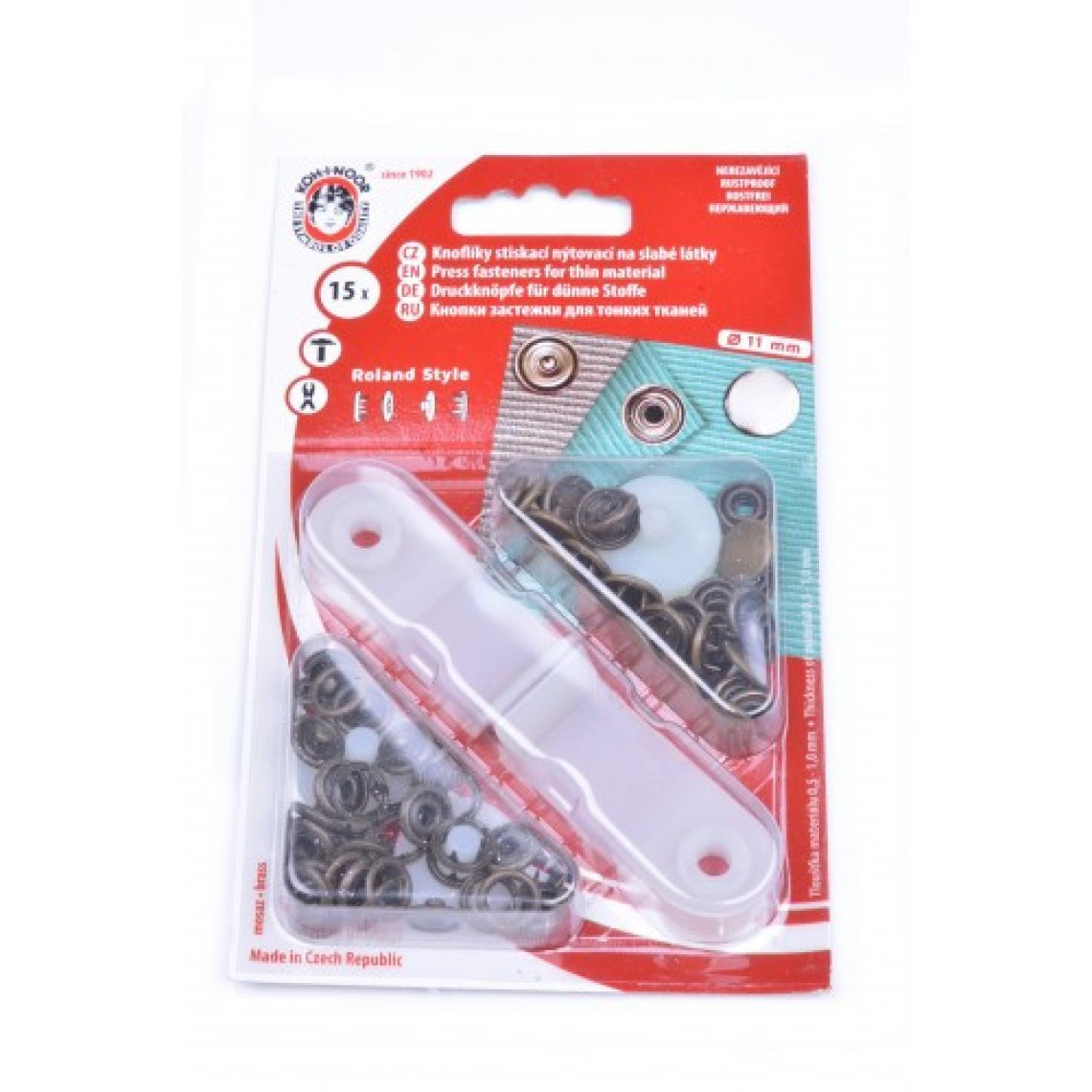 Roland Style Ø11mm karta 15ks