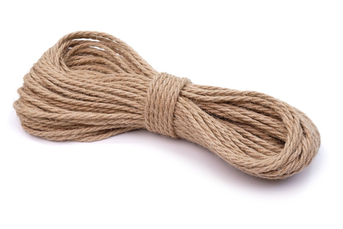 Šnůra pletená JUTOVÁ 3 mm