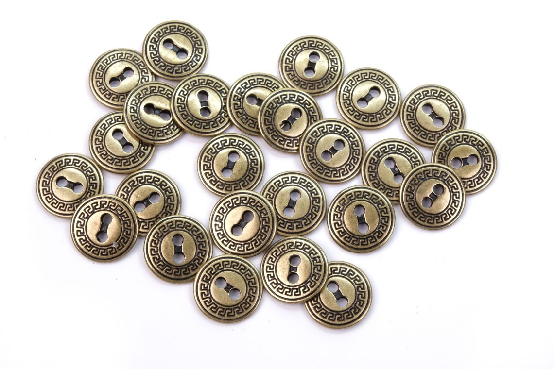 Knoflík kovový 023 vel.24 -Ø15,2mm