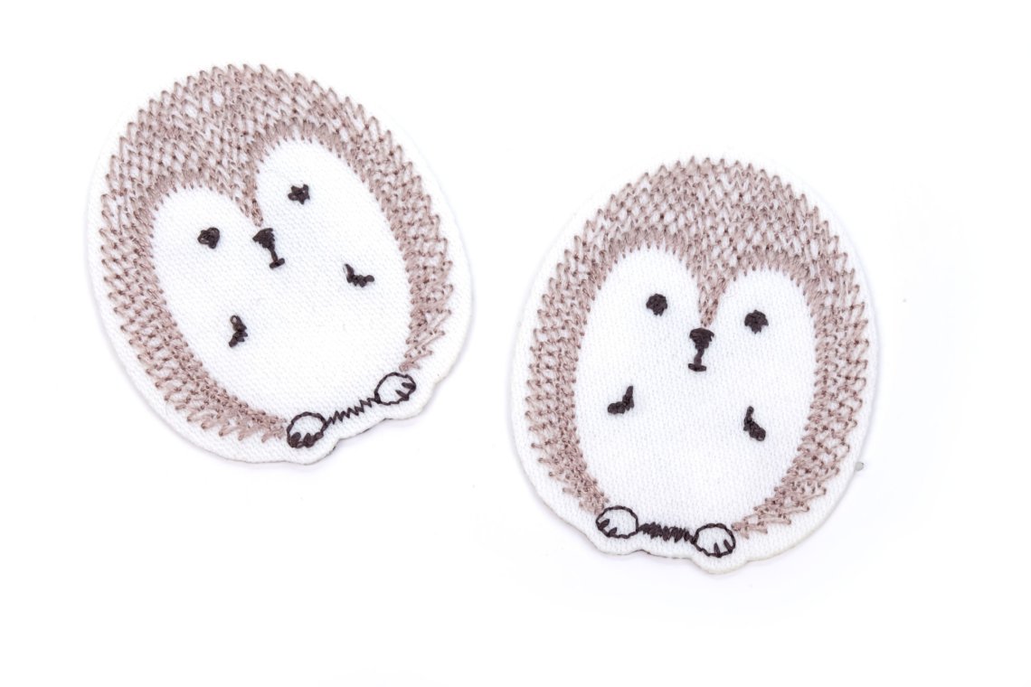 Aplikace nažehlovací 6161 ježek vel.3,5x4,5cm