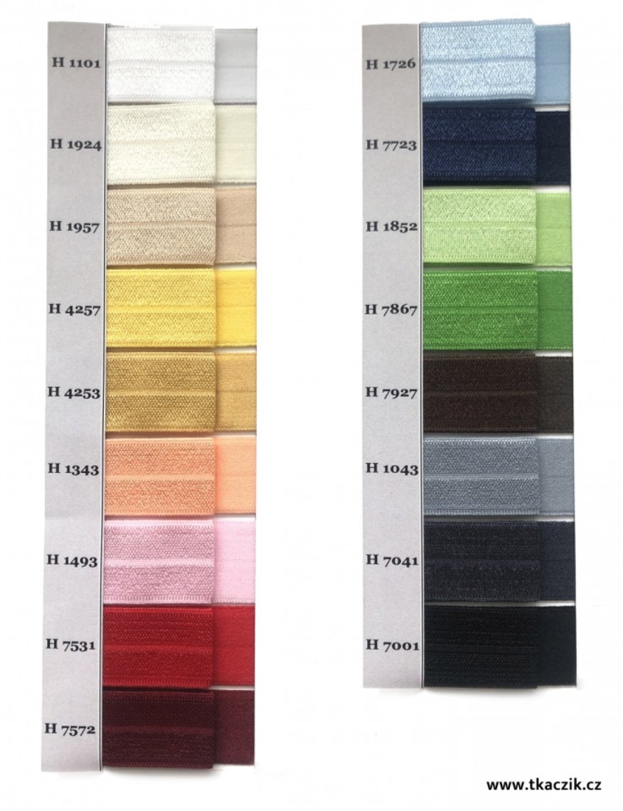 Lemovací elastický proužek šíře 20mm