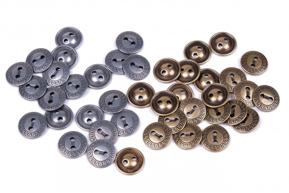 Knoflík kovový 023 vel.20 -Ø11,4mm