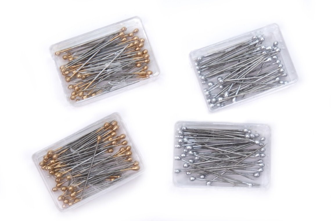 Špendlík nerezový s kapičkou 26mm 40ks