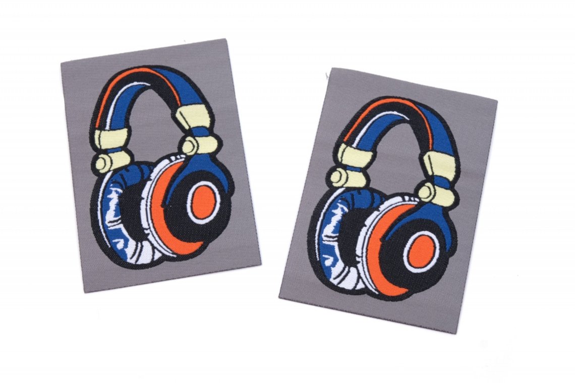 Aplikace nažehlovací IV741 sluchátka vel.5x7cm