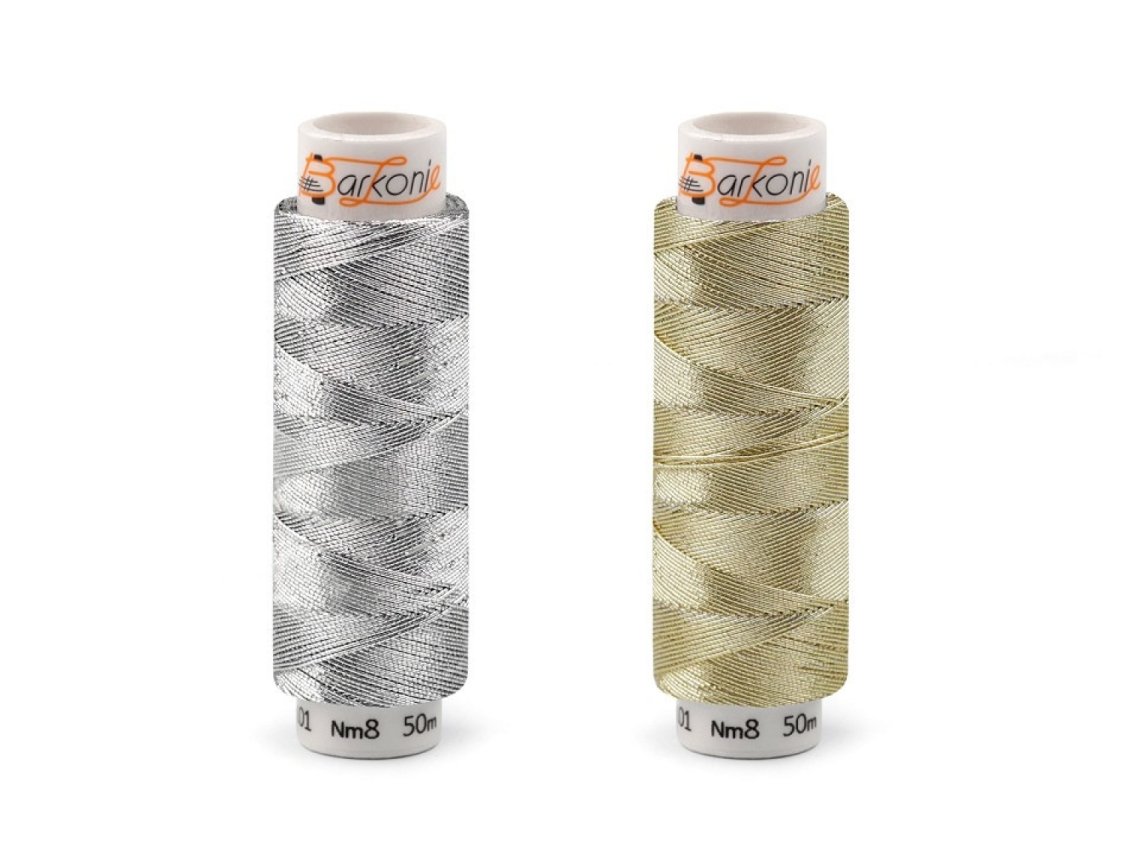 Nitě metalické ELISABETH 3 návin 50m