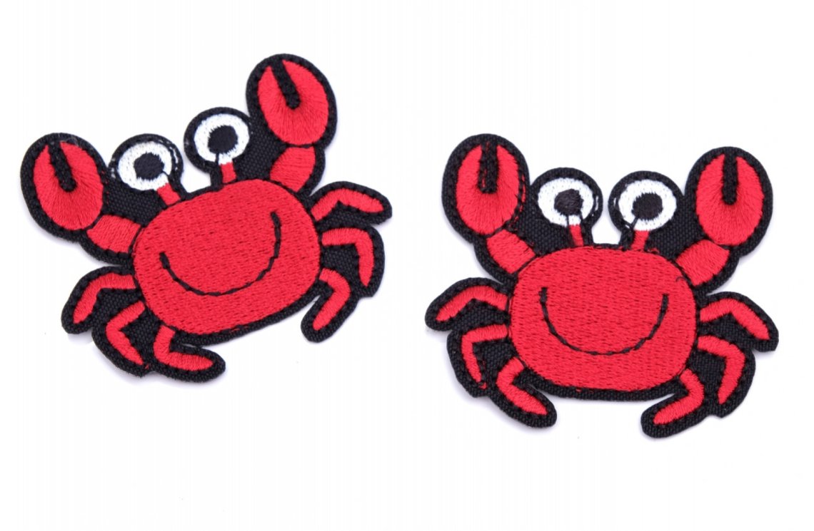 Aplikace nažehlovací 6004 rak vel.6x5cm