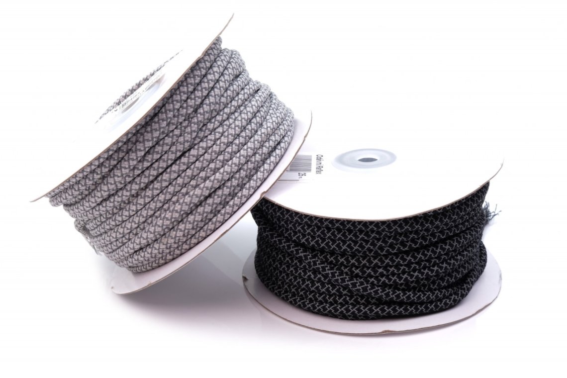 Šnůra oděvní reflexní Ø 4mm