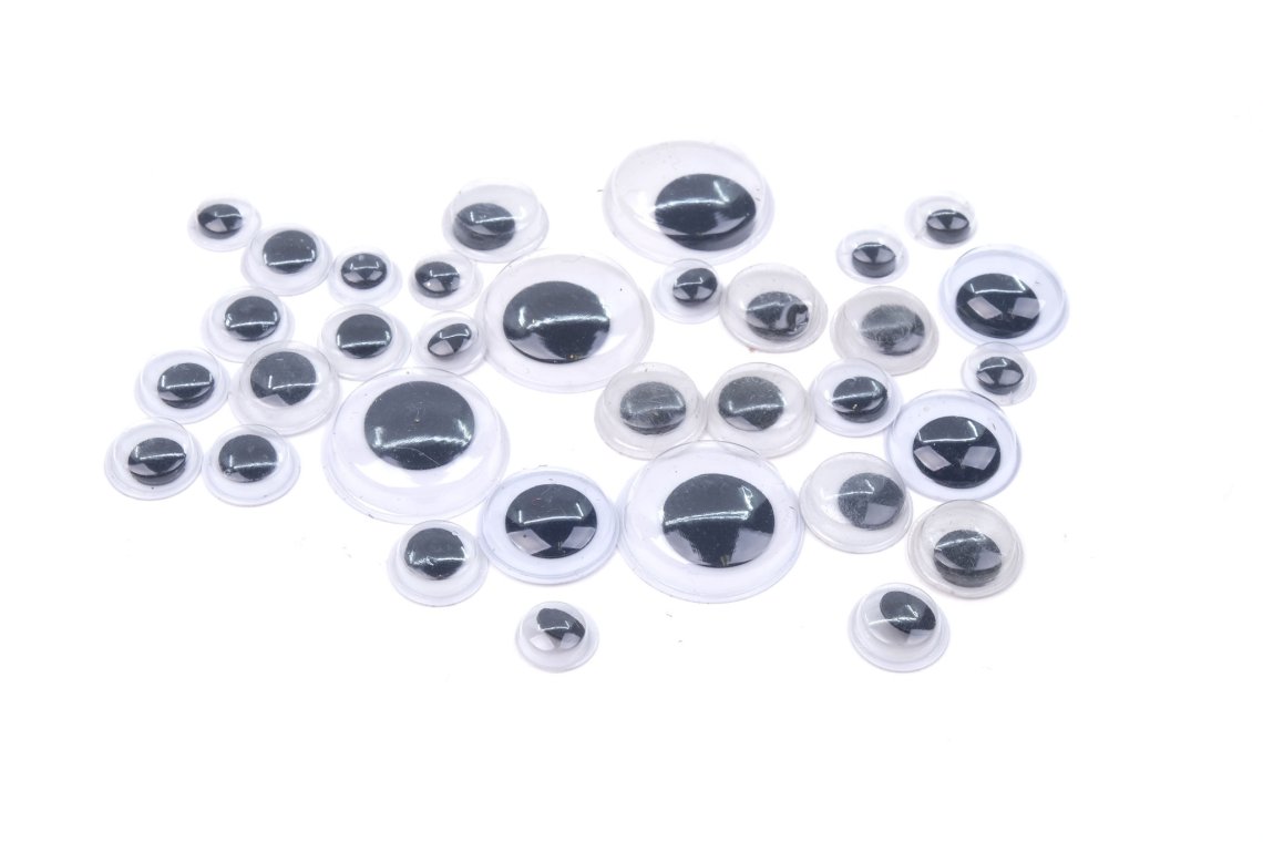 Oči pohyblivé mix velikostí