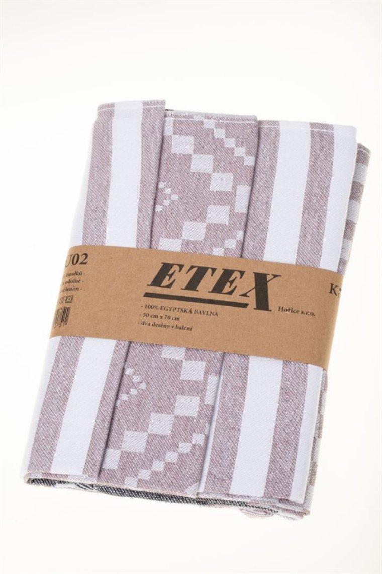 Kuchyňská utěrka 50x70cm žakar RHOMBUS