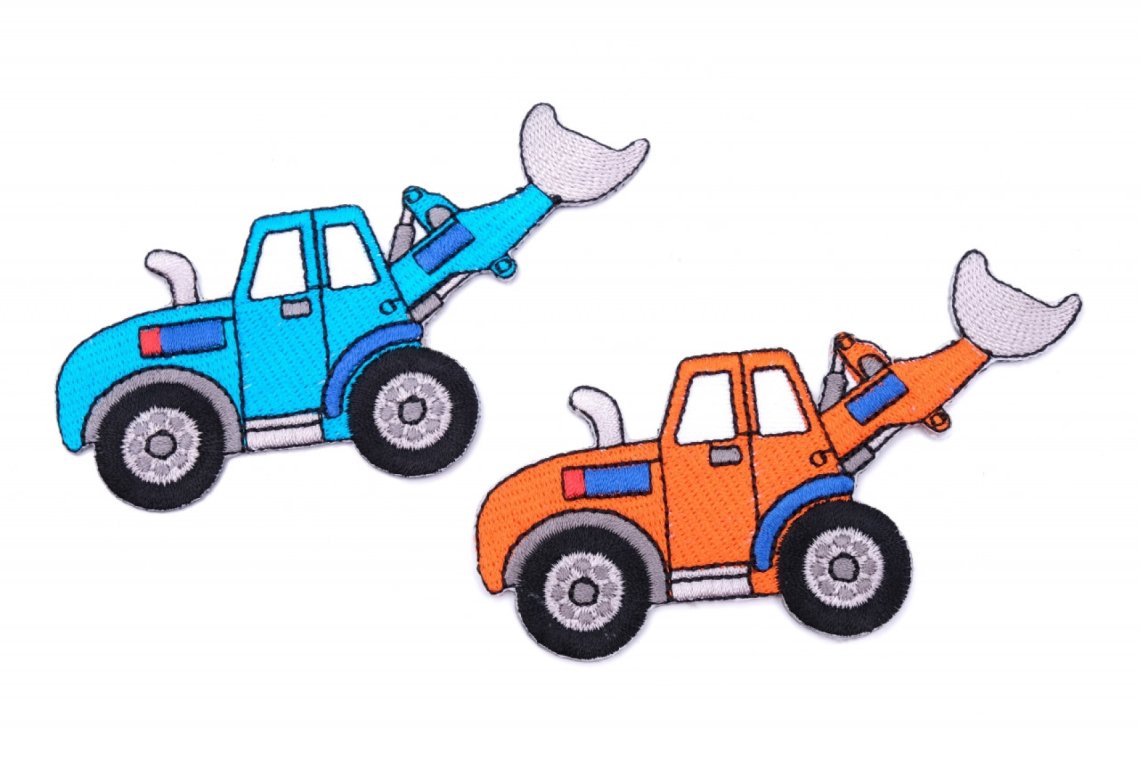 Aplikace nažehlovací T03 nakladač vel.10x5,5cm