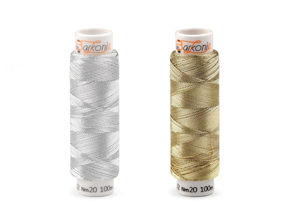 Nitě metalické ELISABETH 1 návin 100m