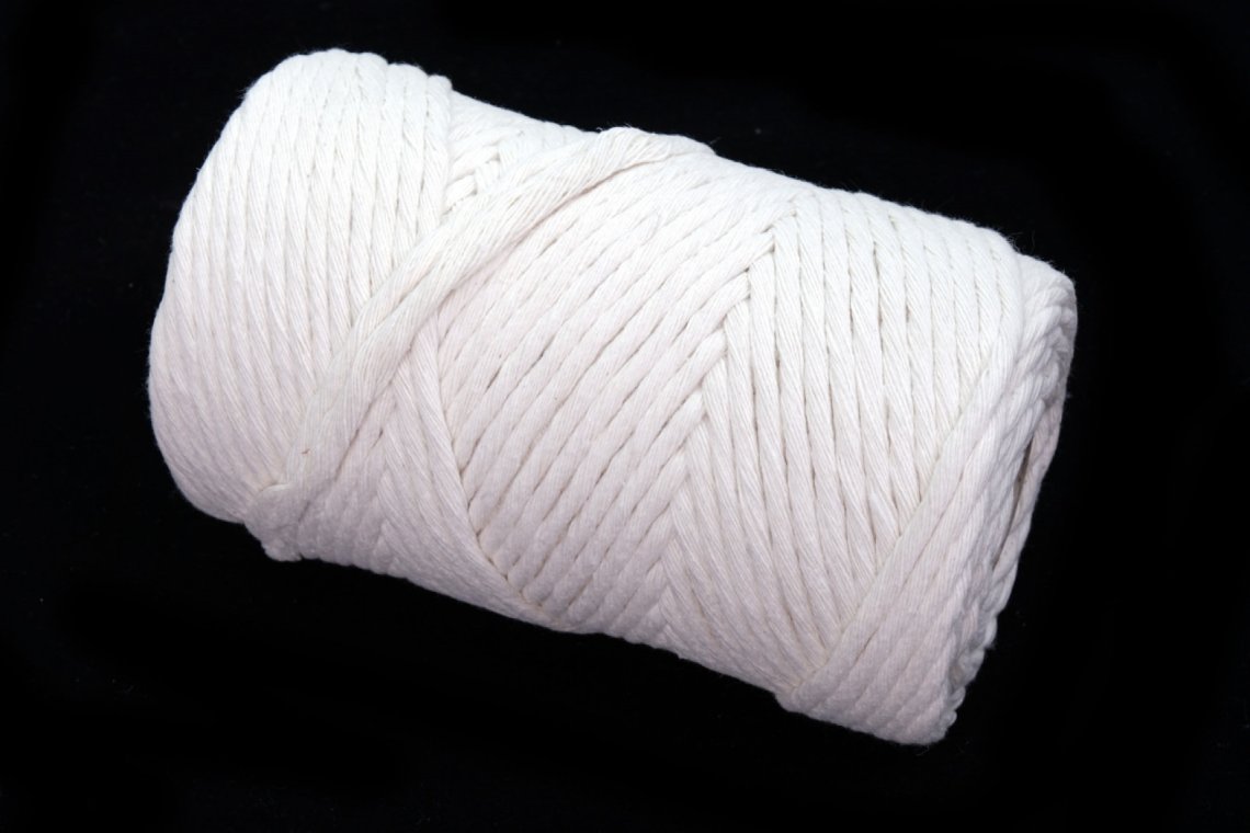 Bavlněná šnůra MACRAME 5mm