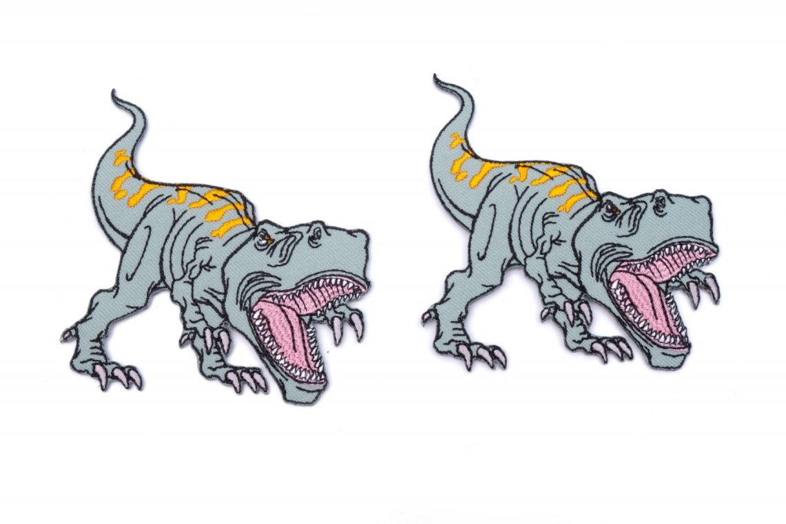 Aplikace nažehlovací T34 dinosaurus vel.9x6cm