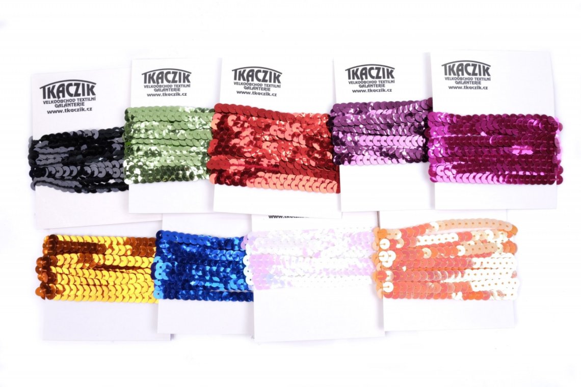 Flitry v metráži 6mm balení 2m