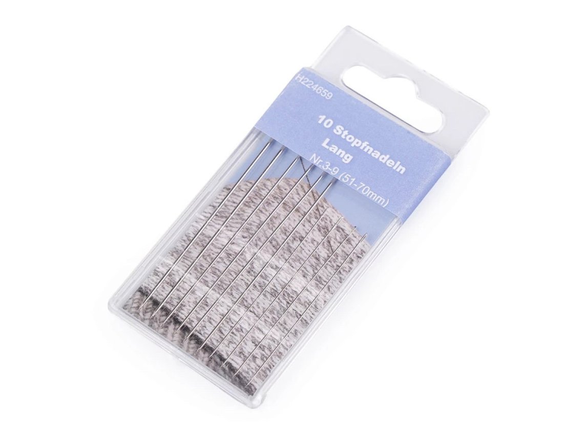 Jehly DE látací 10 jehel 51-70mm