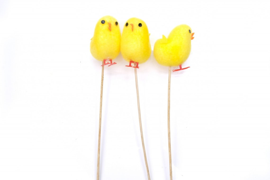 Velikonoční kuře zápich vel.5cm