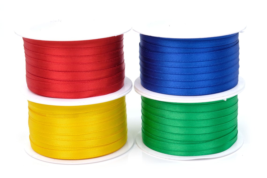 Stuha atlasová oboulící CZ šíře 5mm