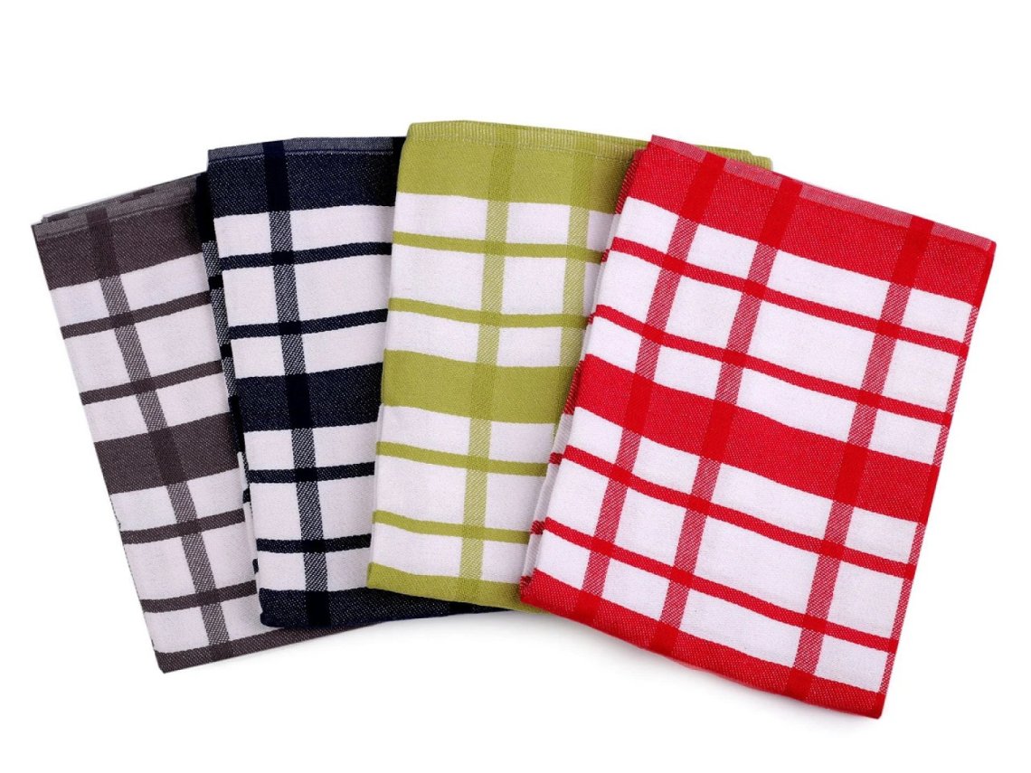 Kuchyňská utěrka 50x70cm karo