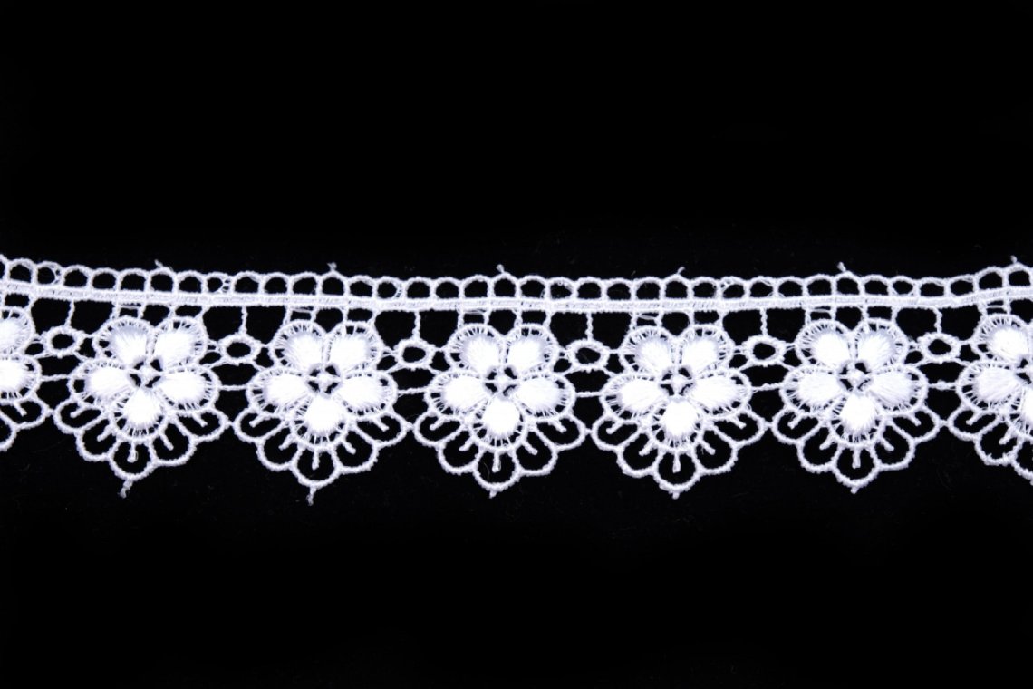 Krajka paličkovaná 3169 šíře 3,5cm bílá