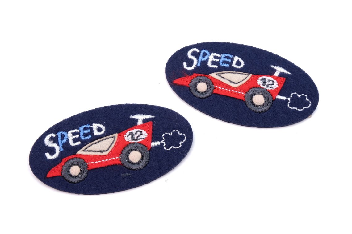 Aplikace nažehlovací 2084 SPEED vel.6,5x4 cm